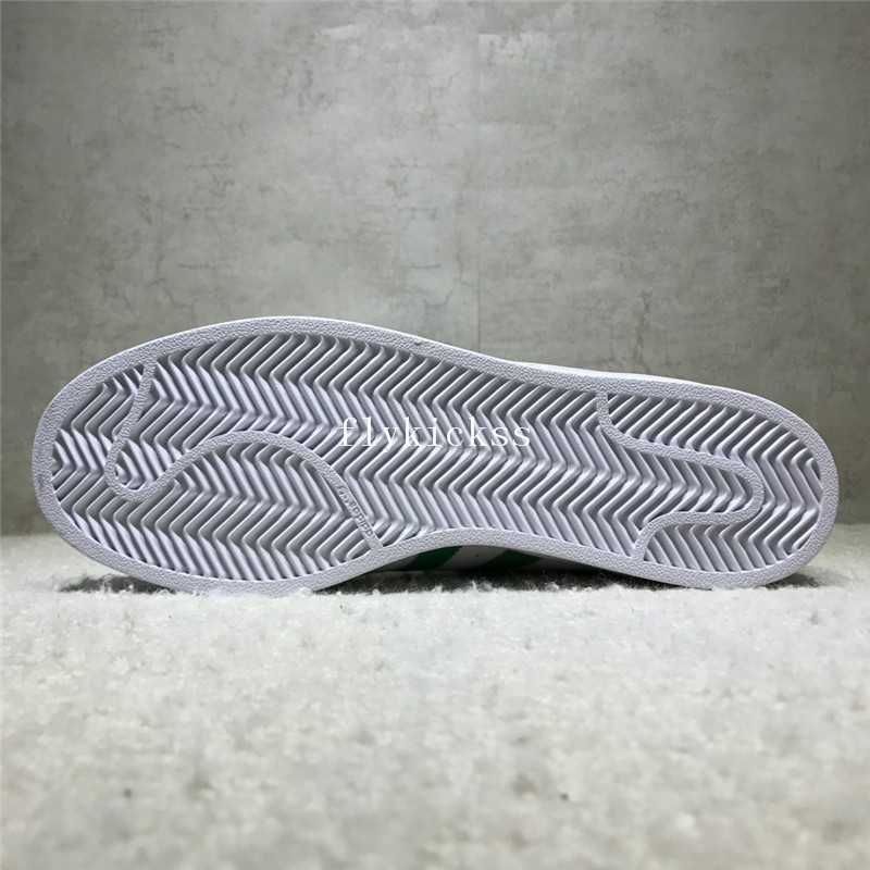 Adidas Superstar White Green BY3722